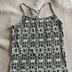 Black and white stewpot cami